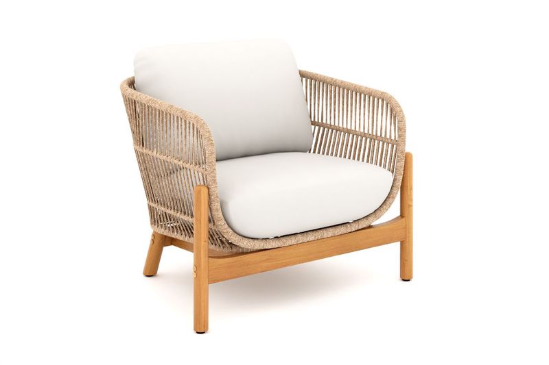 Solstice Patio Accent Chair, AngledAngle