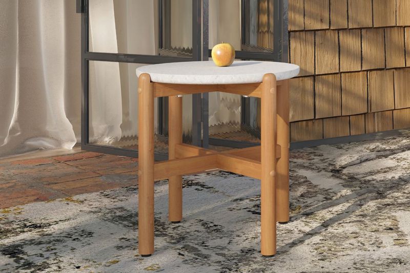 Solstice End Table, Styled