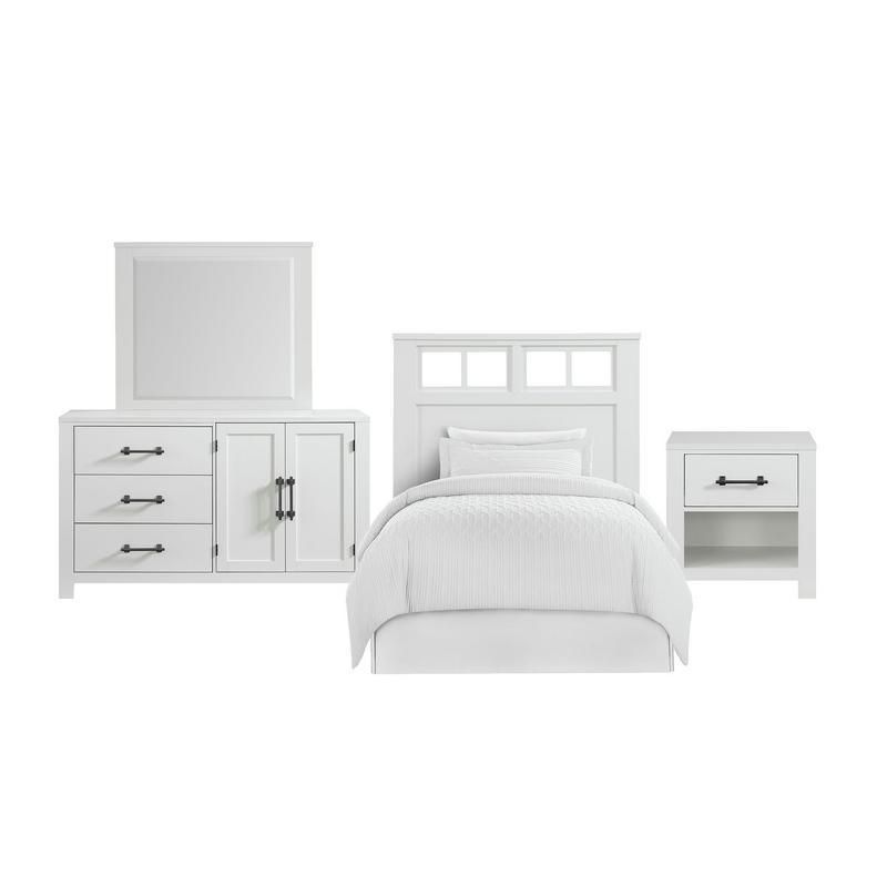 St Regis Panel Bed & Dresser &, 