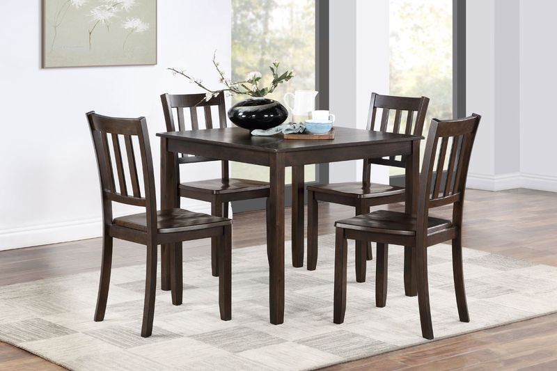 Stellan Square Dining Table, Styled