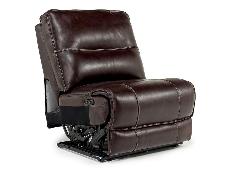 Armless leather recliner outlet