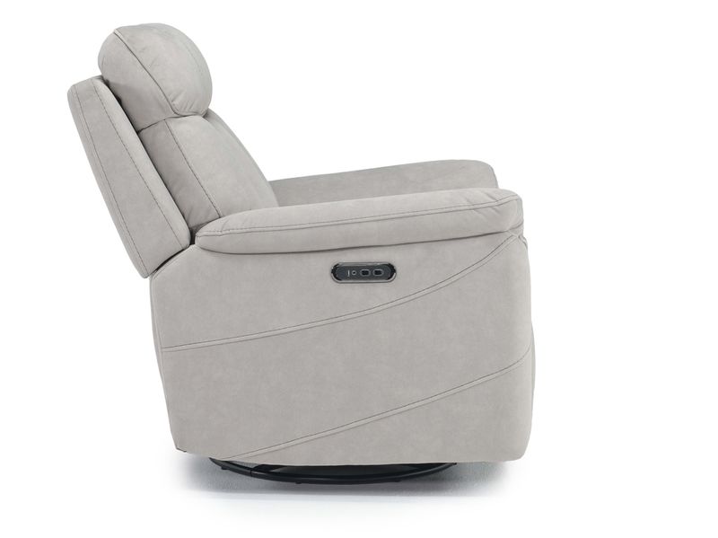 Tate Power Gliding Recliner, Side