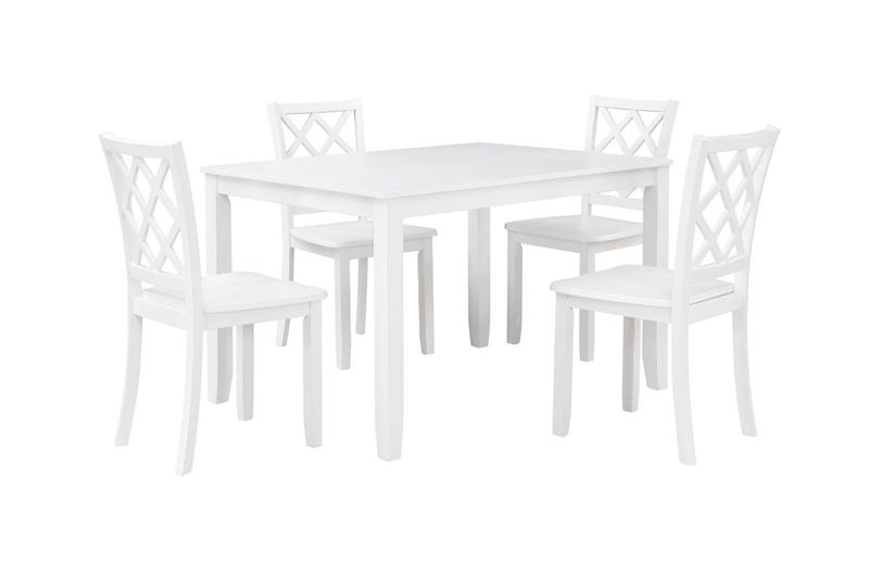 Trellis Dining Table, Styled