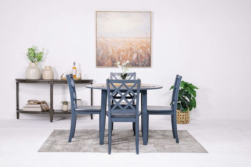 Trellis Round Dining Table, Styled Trellis Round Dining Table, Styled