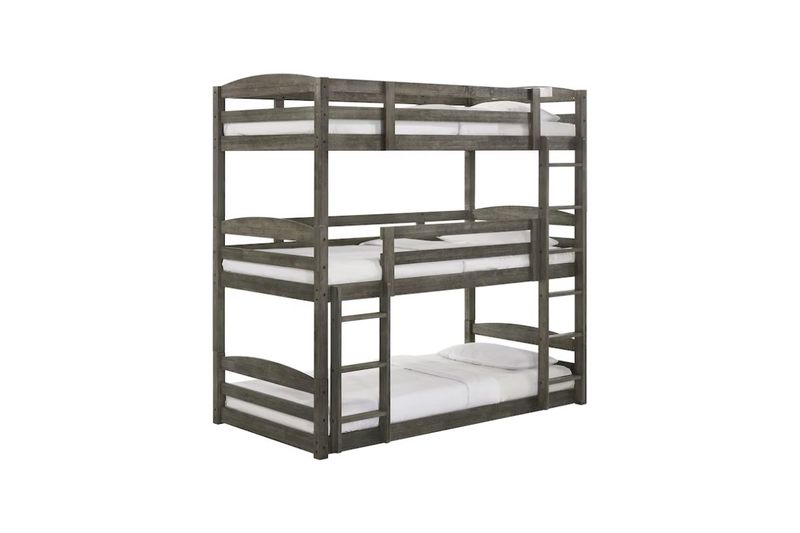 Trey Triple Bunk Bed Angled