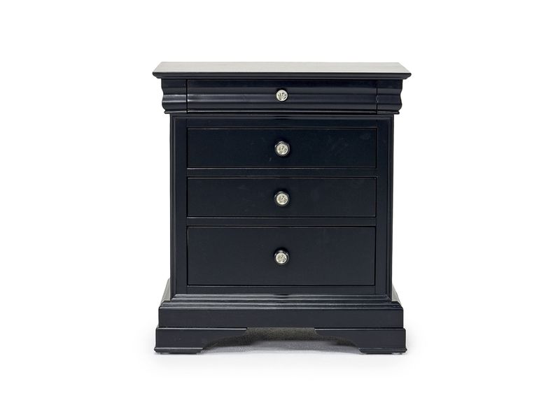 Versailles Nightstand in Black | Kids Nightstands | Kids Bedroom 