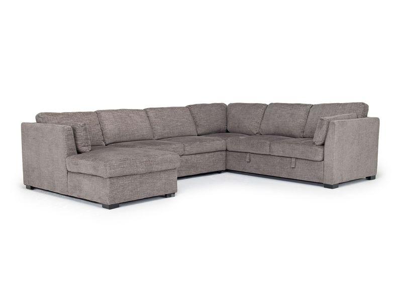 Vivian Full Pullout Tux Chaise, AngledAngle