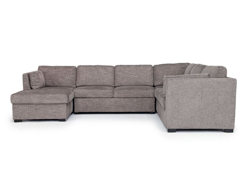 Vivian Full Pullout Tux Chaise, Front