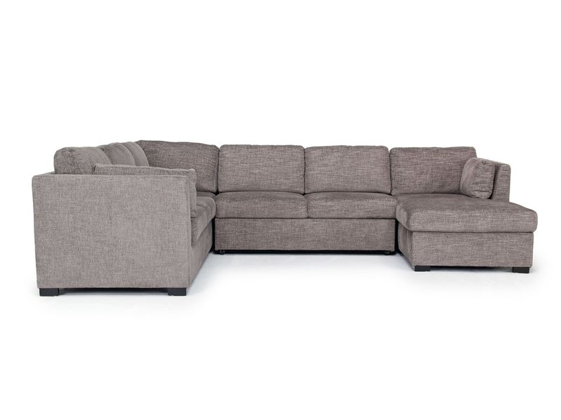 Vivian Full Pullout Tux Chaise, Front