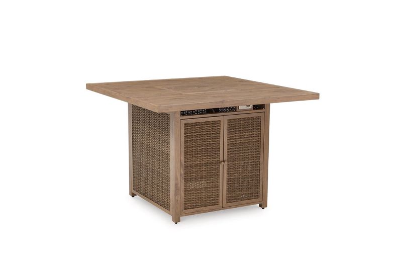 Walton Bridge Patio Bar Table, Angle Walton Bridge Patio Bar Table, Angle