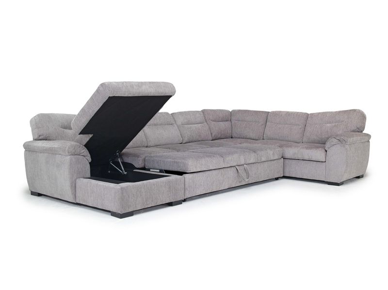 Wanda Full Pullout Dual Chaise, Open