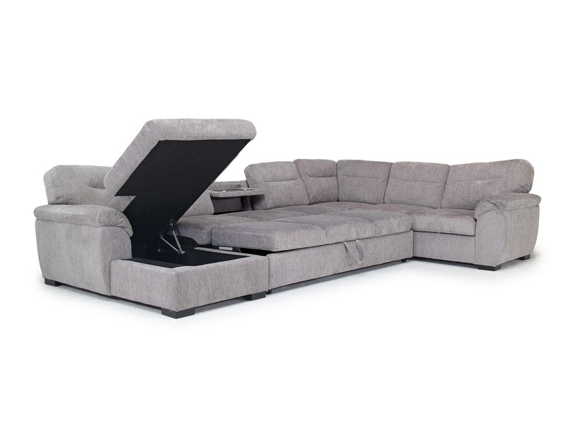 Wanda Full Pullout Dual Chaise, Open
