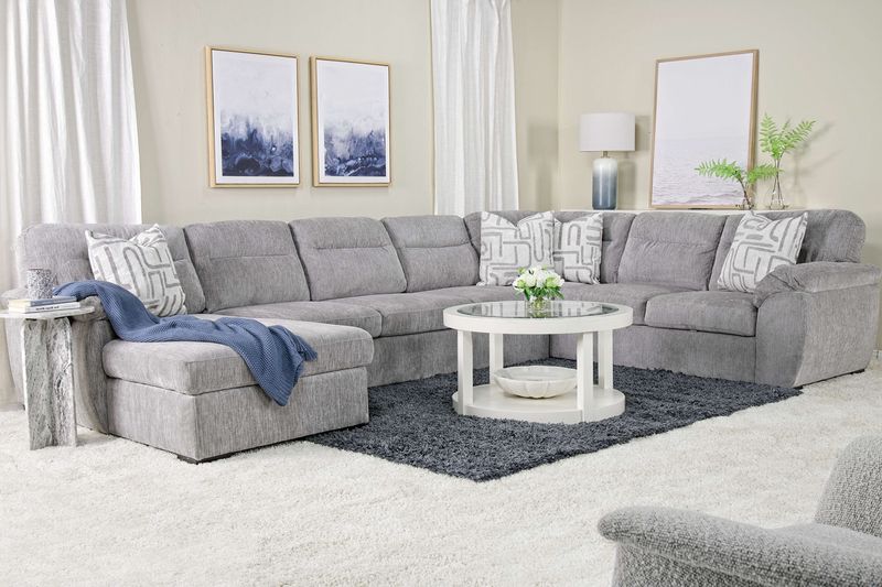 Wanda Full Pullout Dual Chaise, Styled