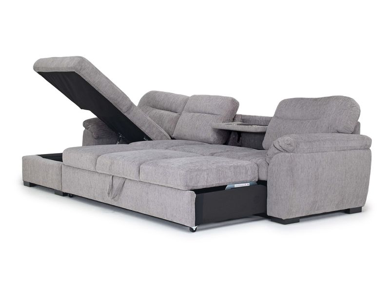 Wanda Queen Pullout Sofa Chais, Open