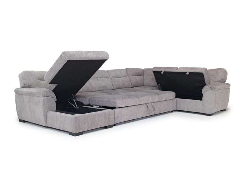 Wanda Full Pullout Dual Chaise, Open