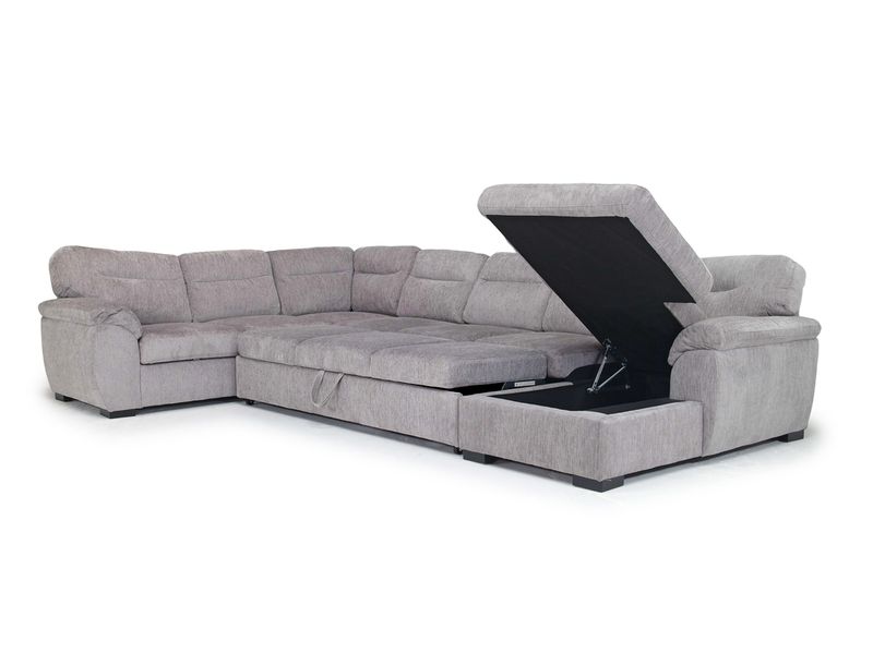 Wanda 1 Arm Reclining Sofa, Open