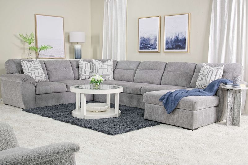 Wanda 1 Arm Reclining Sofa, Styled