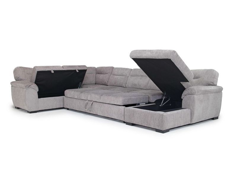 Wanda Full Pullout Dual Chaise, Open