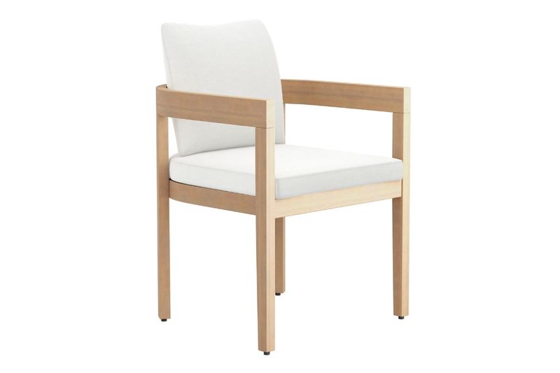 Wesley Outdoor Side Chair, Angle Wesley Outdoor Side Chair, Angle