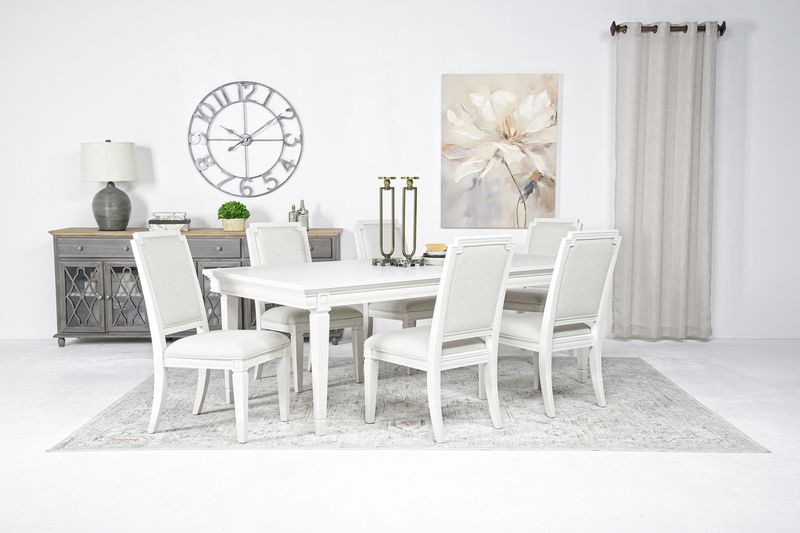 Willowbrook Dining Table & 6 C, StyledBack