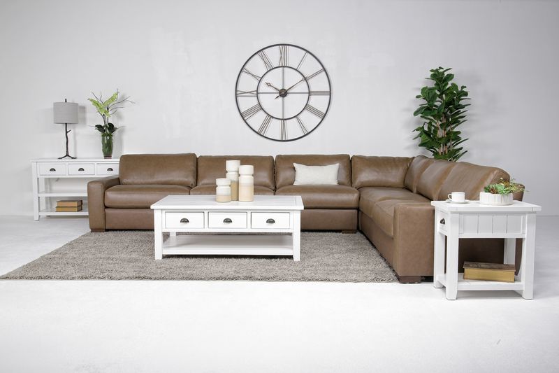 York 5 Piece Sectional, Styled