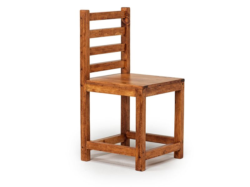 Natural wood deals desk chair