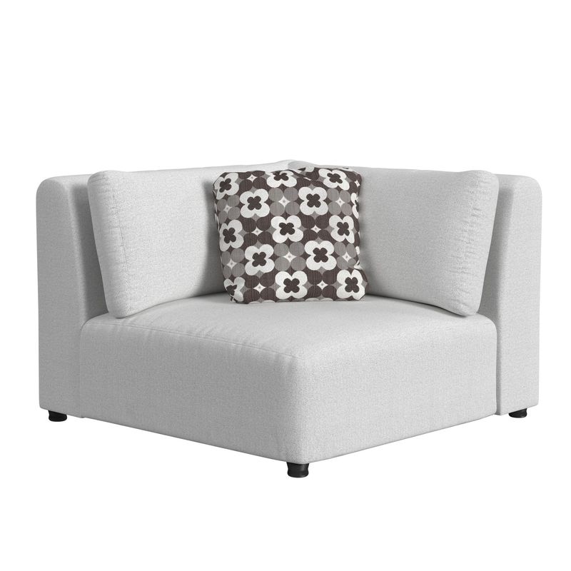 Zandara Outdoor Corner Chair, Front