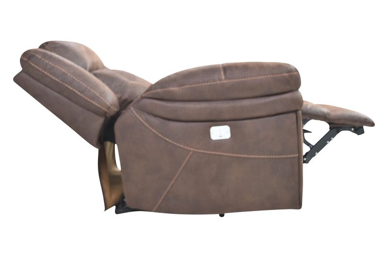 Glenn 2 Power Sofa in Brown | Sofas | Living Room 