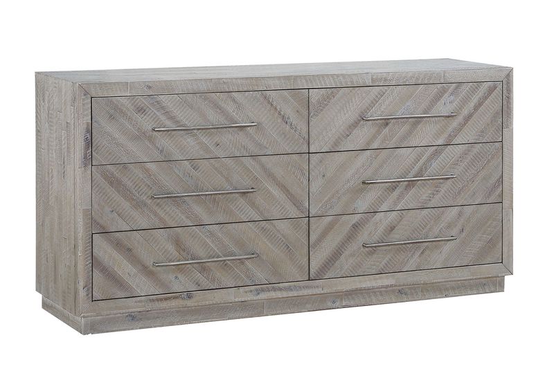 Herringbone Dresser in Gray, Image 1