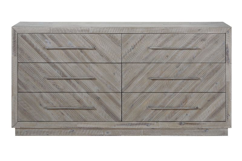 Herringbone Dresser in Gray, Image 2