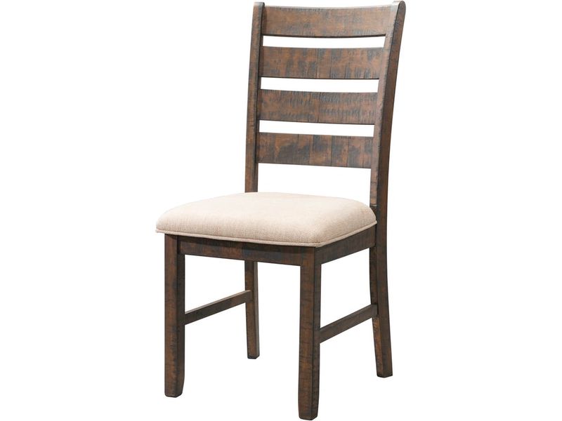 Jax Side Chair in Brown, Ladder, Image 1