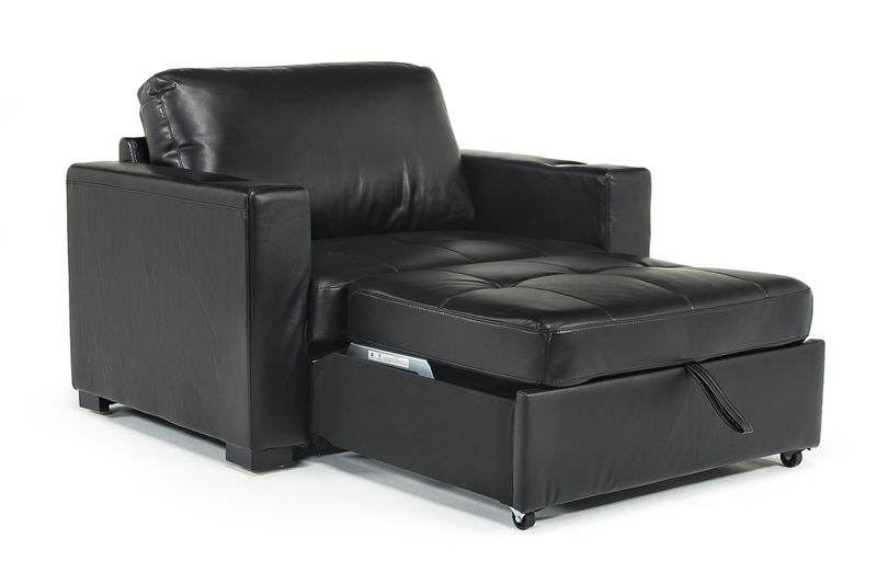 Sleeper chair leather cheap