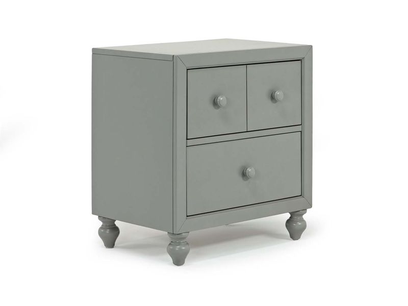 Luxing Nightstand in Gray, Image 1