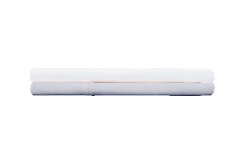 Malouf Microfiber Sheets in White, Queen, Image 1