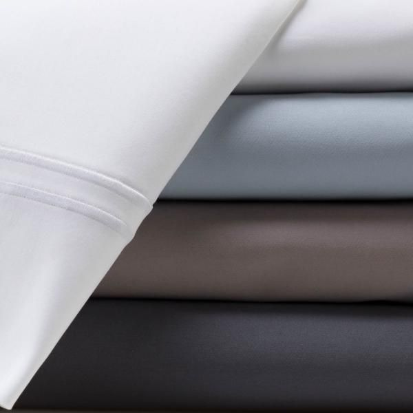 Malouf Supima Sheets in White, Queen, Image 4