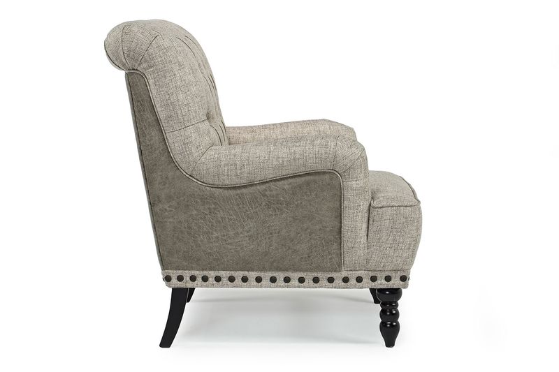Meggett Accent Chair in Linen, Image 3