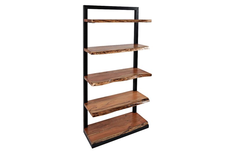 Natures Edge 5-Shelf Bookcase in Brown, Image 1