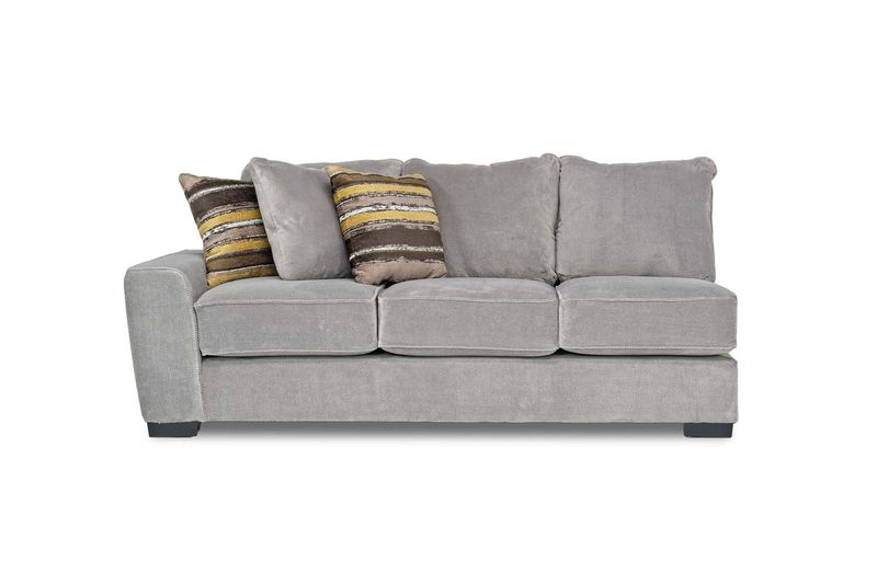 Oracle 1 Arm Sofa in Platinum, Left Facing, Image 1