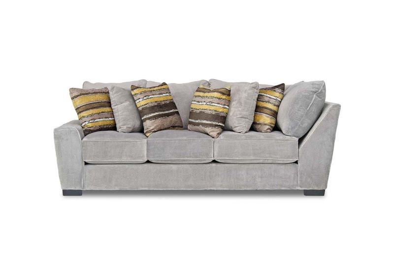 Oracle Tux Sofa in Platinum, Right Facing, Image 1