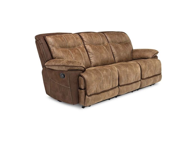 Bubba Reclining Sofa in Brown, Image 1