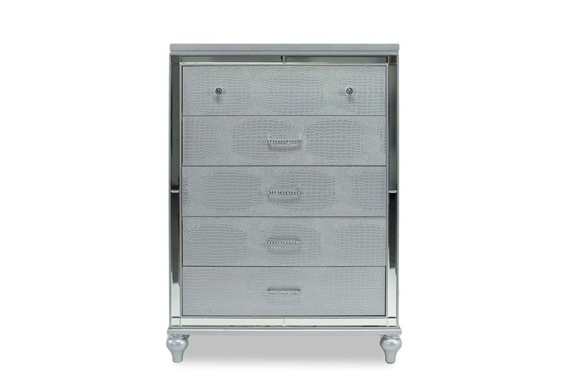 Valentino Chest in Silver, Image 2