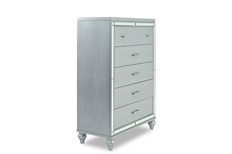 Valentino Chest in Silver, Image 1