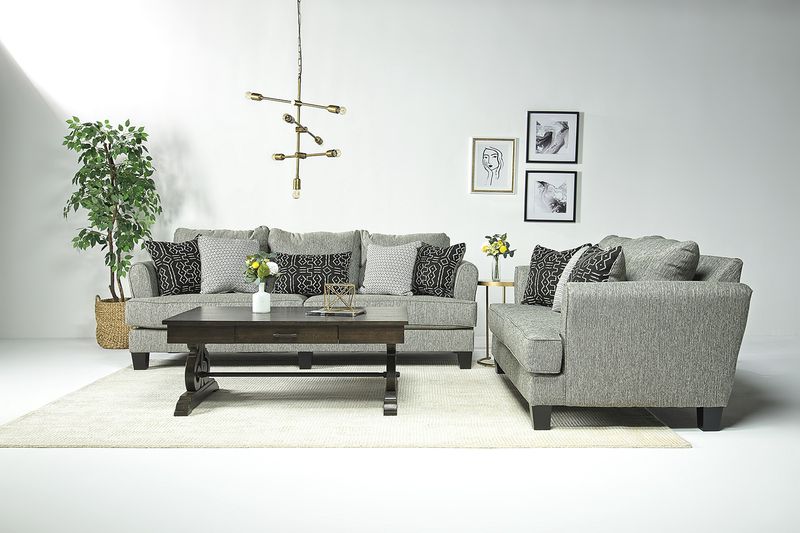 Rachel Area Rug  Couches living room, Grey couch living room, Dark grey  couch living room