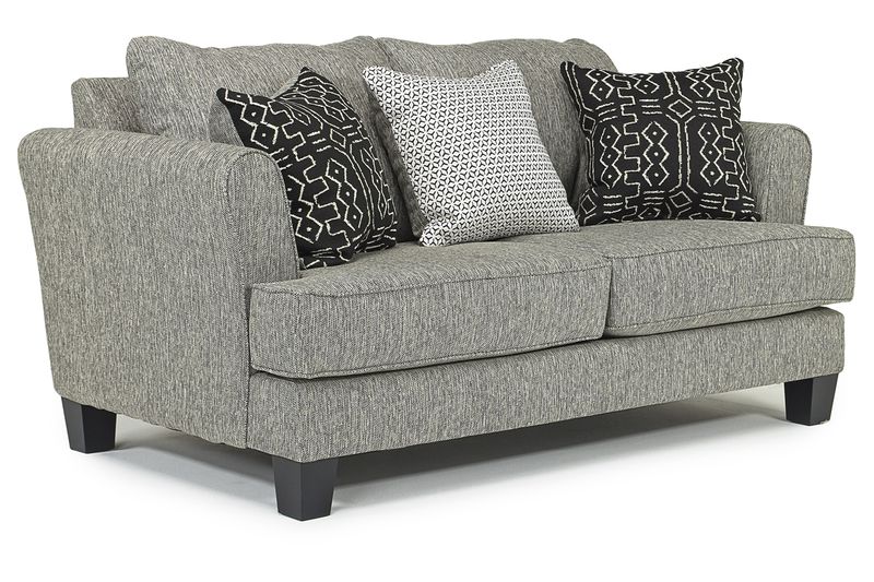 Rachel Loveseat in Hedgey Pepper, Image 1 Rachel Loveseat in Hedgey Pepper, Image 1