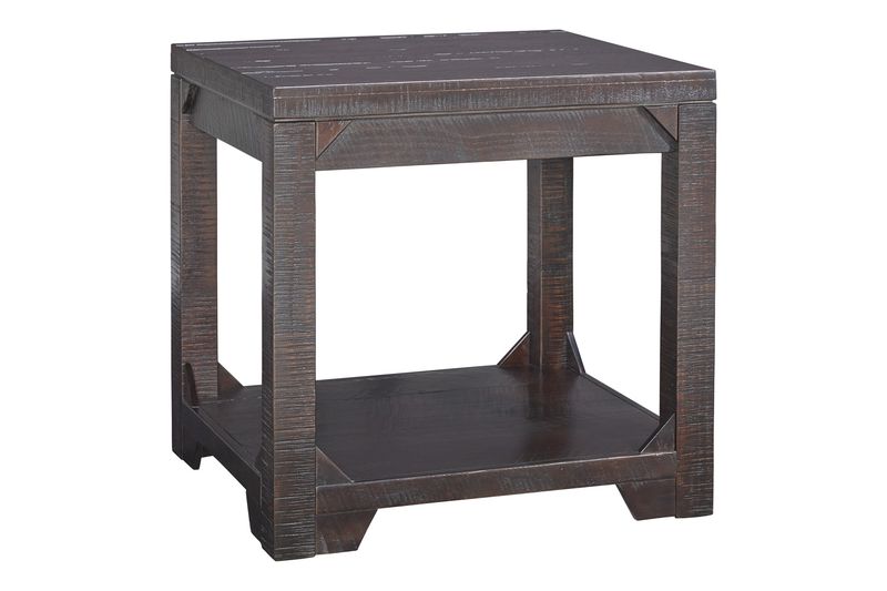 Rogness End Table in Gray, Image 1