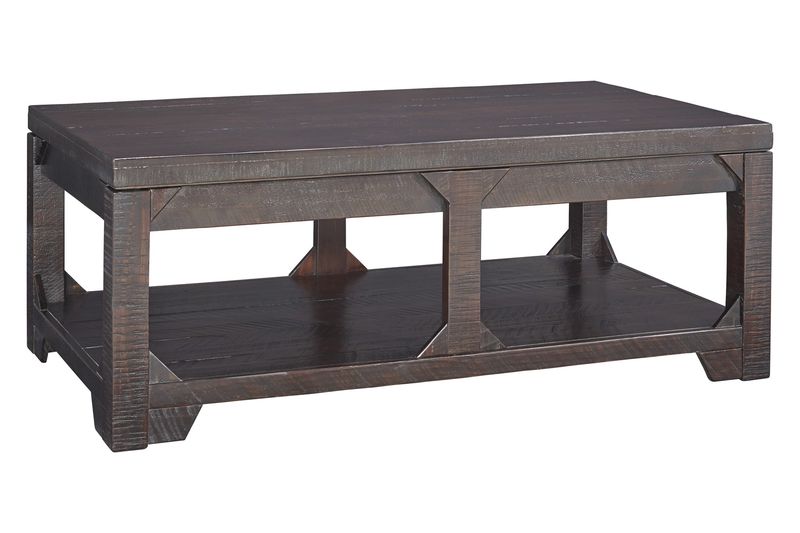 Rogness Lift Top Cocktail Table in Brown, Image 1