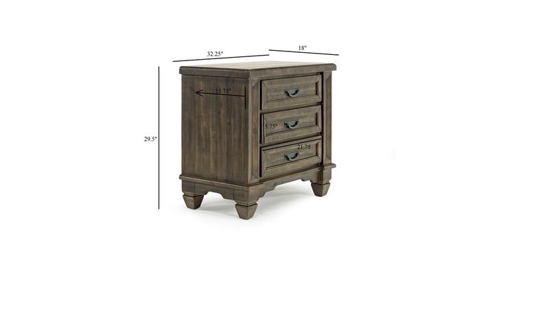 Colston Nightstand in Brown, Image 5