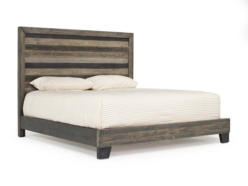 Salida Panel Bed in Gray, California King, Image 1