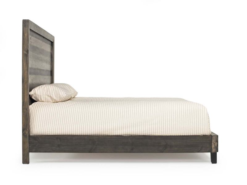 Salida Panel Bed in Gray, Queen, Image 3