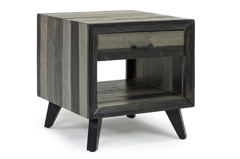 Salida End Table in Gray, Image 1